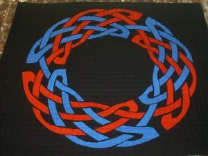 "Circular Knot/I," 39.5" by 44.5" "Circular Knot/I," 39.5" by 44.5"