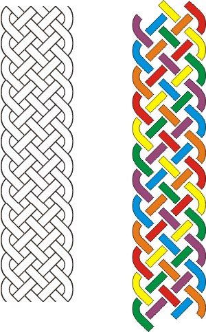 "3 by" open-ended knot "3 by" open-ended knot