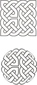 4 by 4 knot, three breaks 4 by 4 knot, three breaks