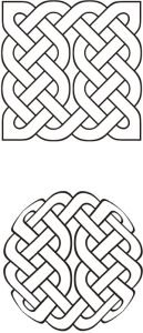 4 by 4 knot, two breaks 4 by 4 knot, two breaks