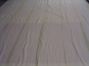 Air-drying muslin strips Air-drying muslin strips