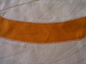 Trimmed away top layer