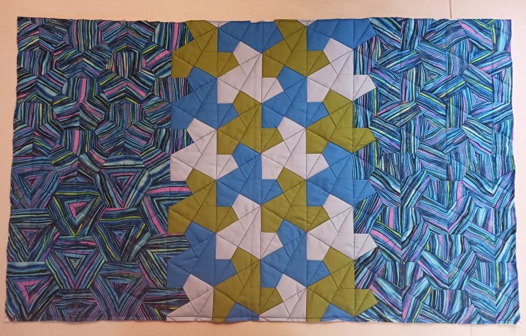 Propeller quilt.