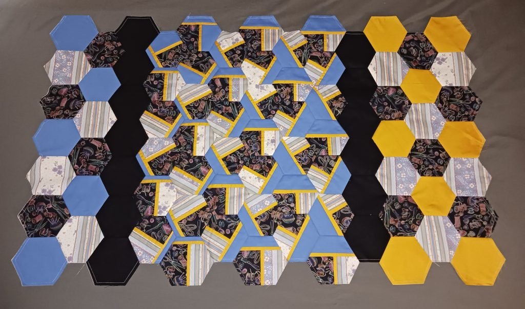 Propeller quilt.