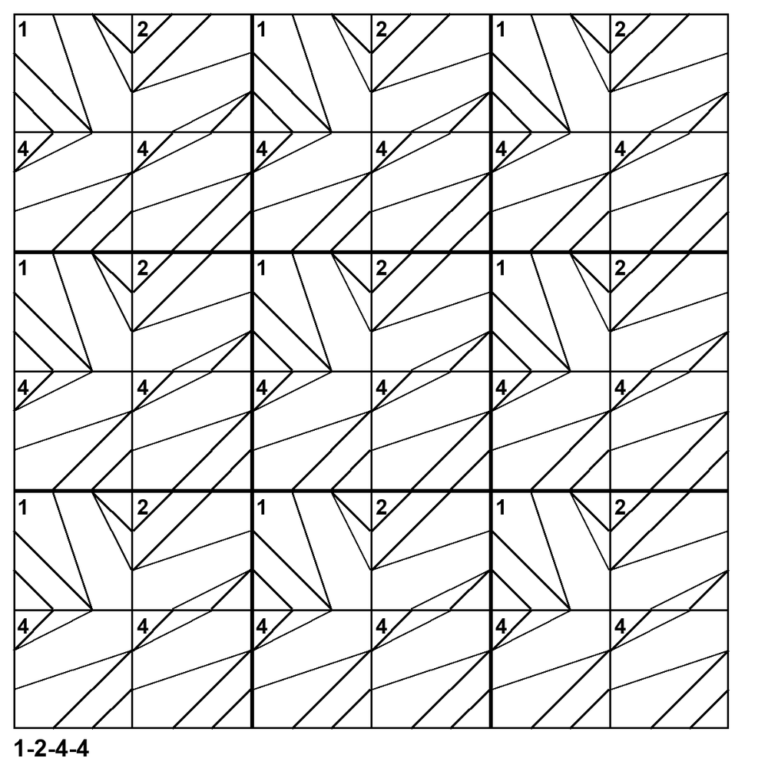 1-2-4-4